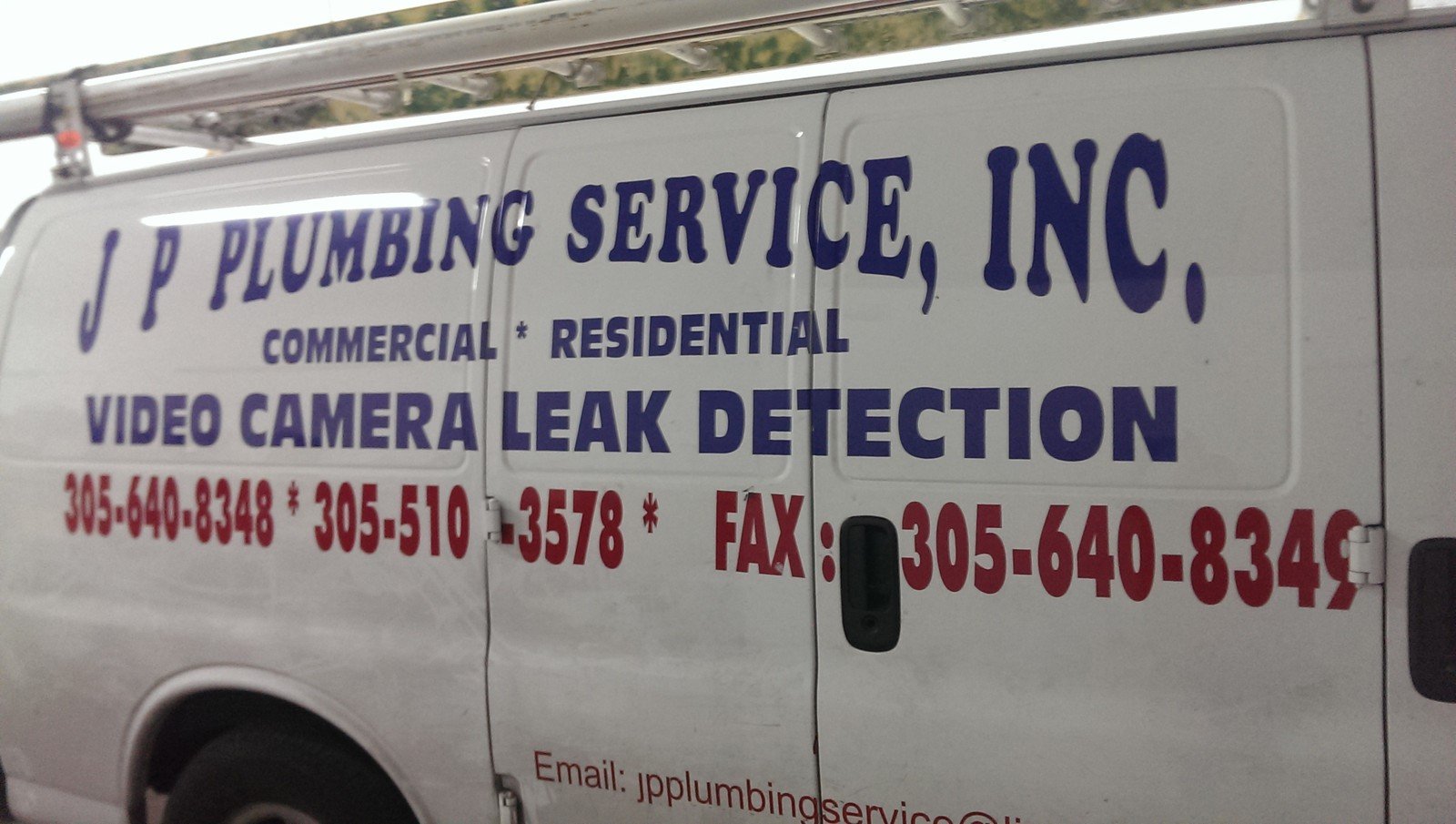 Jp Plumbing Service Inc. company van